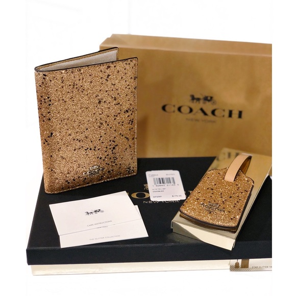 Coach Handbags - COACH - NWT Glitter Travel Set Gift Box